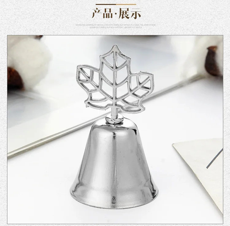 50PCS Silver Bell Place Card Holder/Photo Holder Wedding Table Decoration Favors | Дом и сад