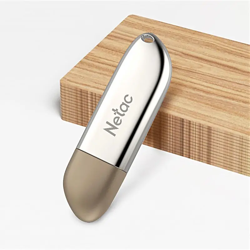 Netac металлический USB3.0 128 ГБ мини-прыжок флэш-памяти cle usb флеш-накопитель новый