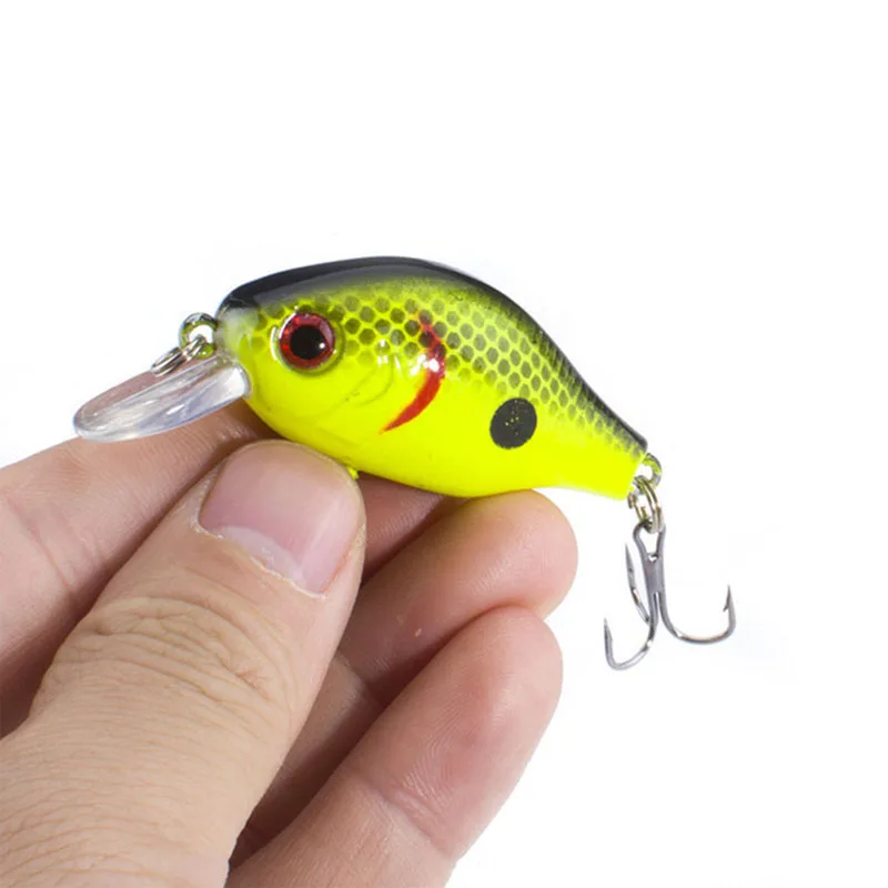 

SEALURER Floating Wobbler Fishing VIB Lure 5cm 9G Artificial Fly Pesca Crankbait Hard Bait Jerkbait Tackle 5color Available 1Pcs