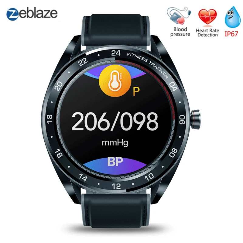 Zeblaze NEO серии смарт часы цветной сенсорный дисплей Smartwatch пульсометр кровяное
