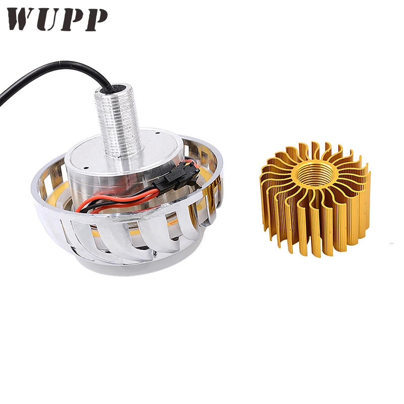 WUPP 12 V фара для мотоцикла свет объектива проектора со светодиодной подсветкой