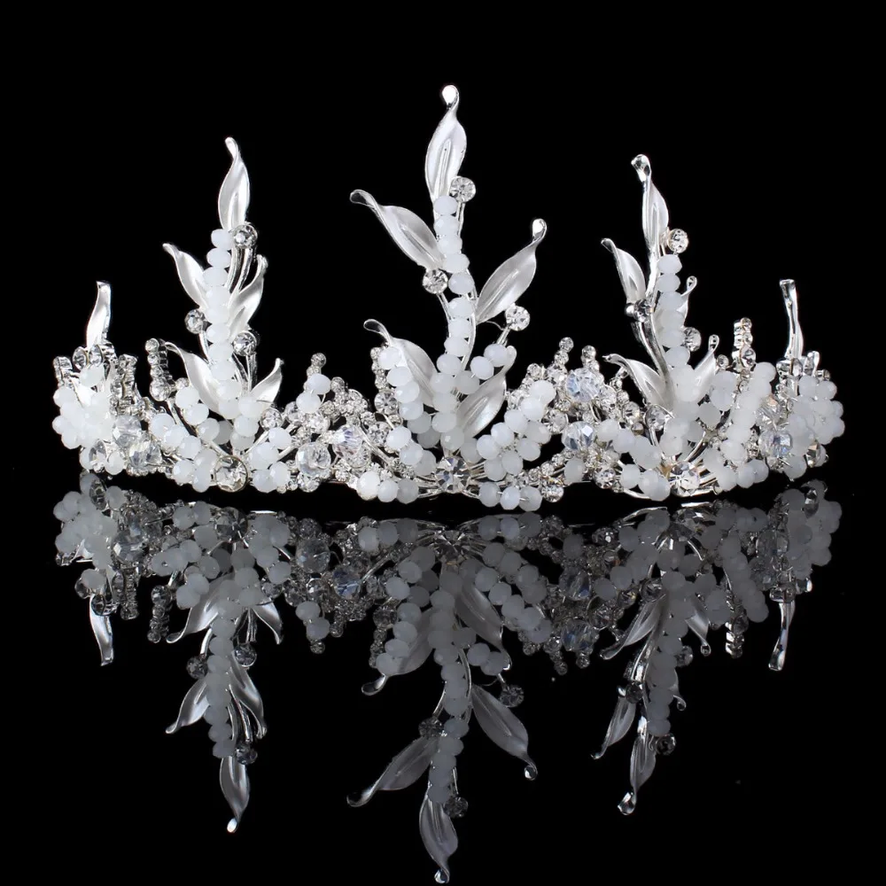 Модная новинка 2018 Хрустальная корона со стразами свадебные аксессуары для волос
