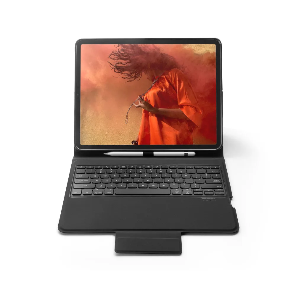 Чехол подставка с русской/ивритом/испанской клавиатурой 7 цветов|Чехлы для