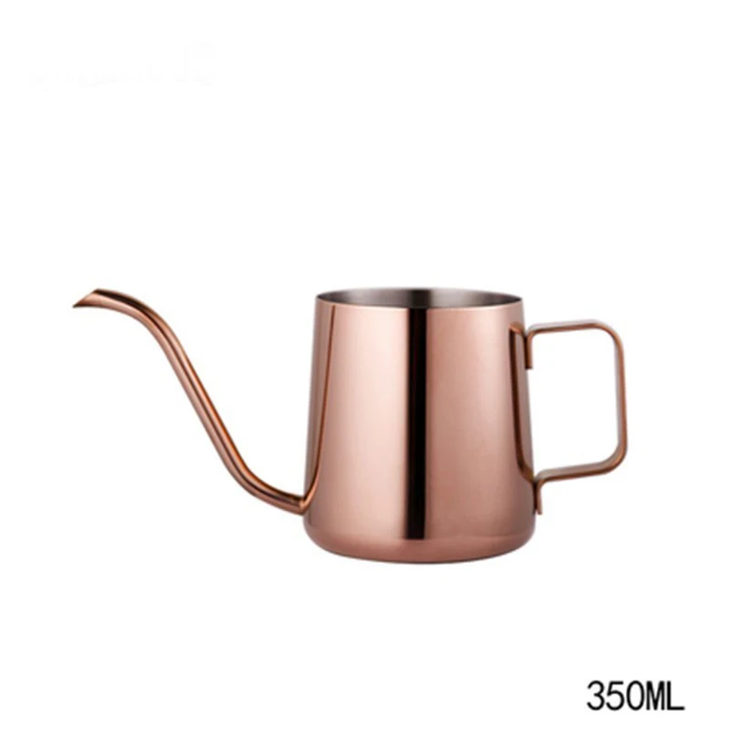 250ml350ml мини кофейник из нержавеющей стали турецкий длинный рот тонкий горшок