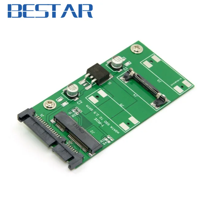 50 мм 3 В mSATA SSD до 2 5 &quotSATA 22pin адаптер карта PCBA для мини PCI-E жесткого диска |