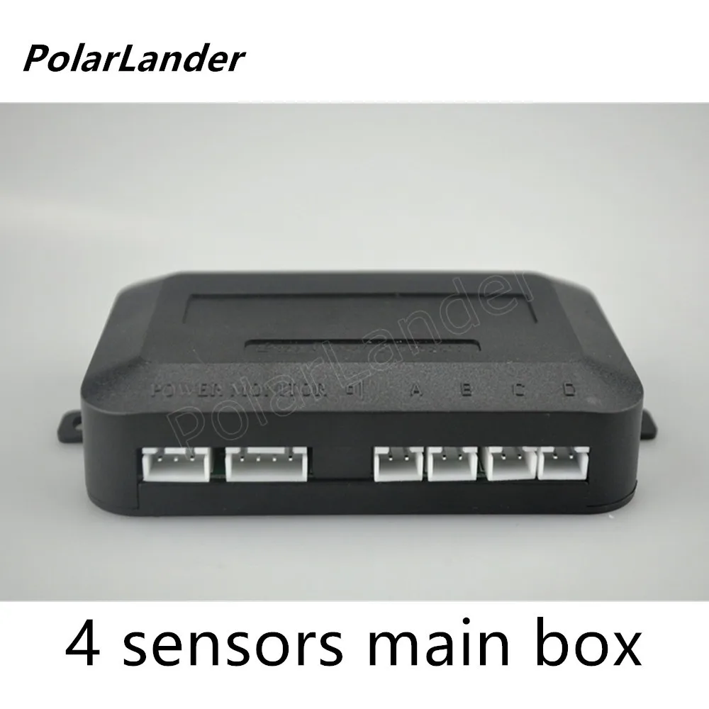 Автомобильный парковочный сенсор PolarLander постоянный ток 12 В 4 датчика основной
