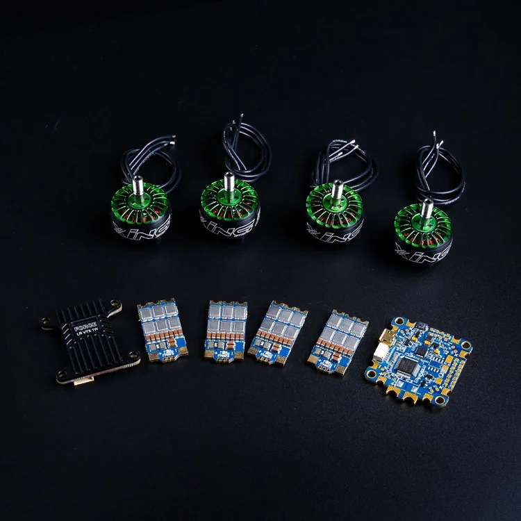 KISS SucceX2 1W 2208 IFlight крыло Летающая башня sucex поцелуй Контроллер полета Xing двигатель VTX 60A ESC набор FPV Для RC гоночный Дрон - Цвет: KISS SucceX2 1W 2208
