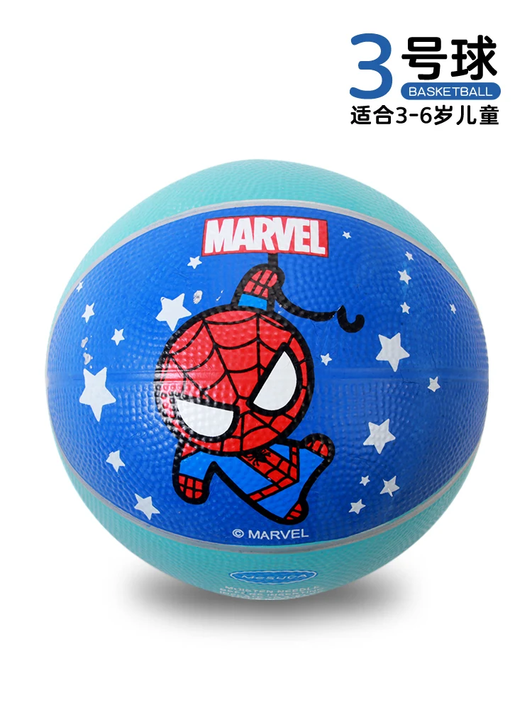 spider man Новинка, размер 3, качественная детская баскетбольная игрушка, конференц-зал, 18 см, баскетбольная ассоциация, сувениры, детский мяч, баскетбольная игрушка для малышей - Цвет: spider man