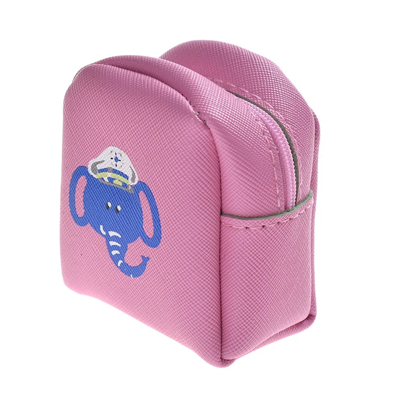 pink Женский кошелек из искусственной кожи на молнии с героями мультфильмов, модные кошельки для монет, сумка для ключей, чехол, карточка для украшения, держатель, сменные кошельки, Новинка лета - Цвет: pink