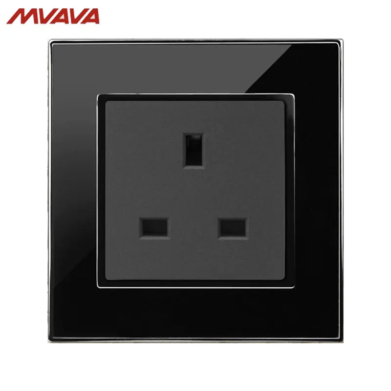 MVAVA 13A розетка электрическая настенная 3 контакта розетки AC 110 в 250 стандарт
