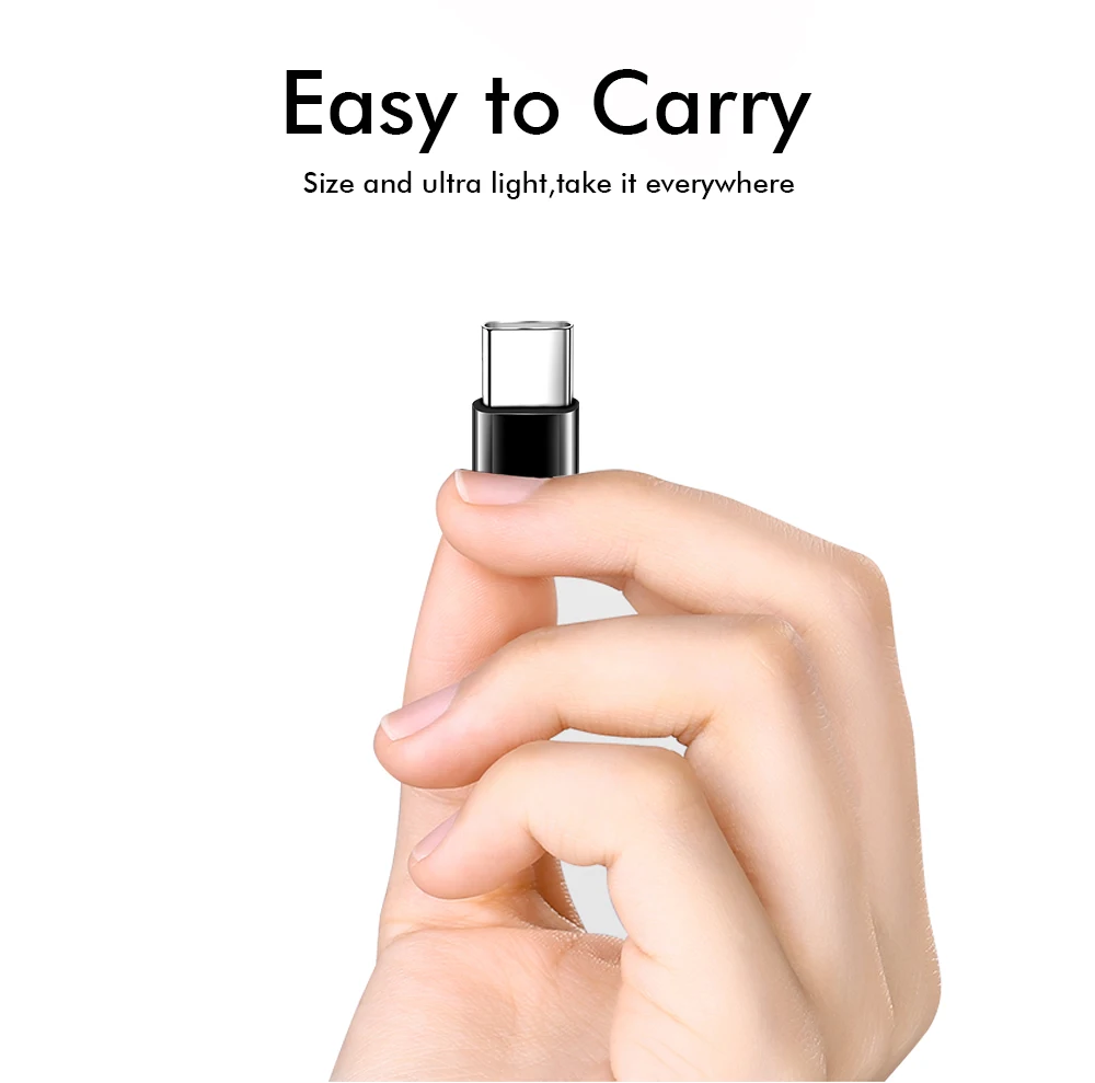 Ascromy 3 шт. Micro USB-type c адаптер конвертер для Xiaomi huawei P20 Lite P30 Honor 10 mate 20 Pro One Plus 6T Oneplus 6 5 7 type c