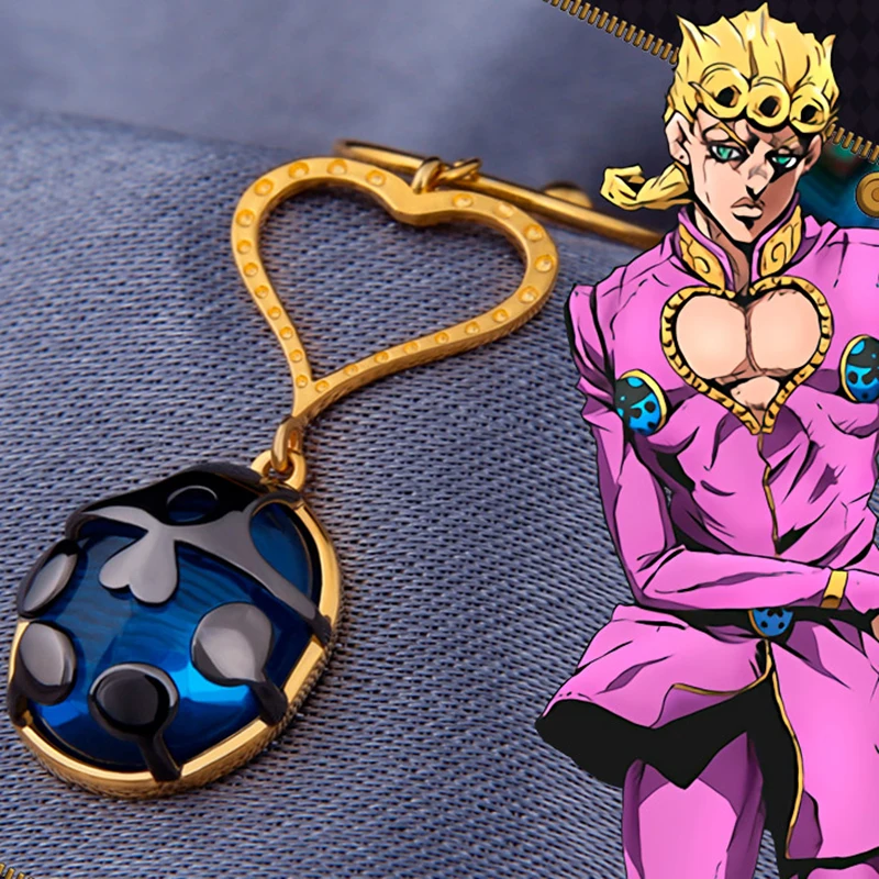 Аниме JoJos странные приключения серьги S925 Серебряный Giovanna ухо кольцо для женщин