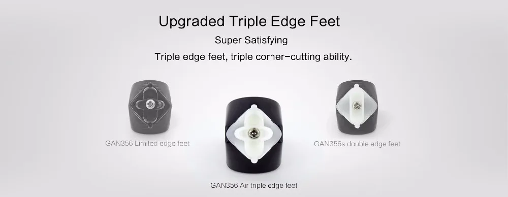 Gan356 Air 5,6 см 3x3x3 Speedcube GAN AIR Master Edition волшебный куб Gans Головоломка Черный Cubo Magico для WCA игрушки для детей