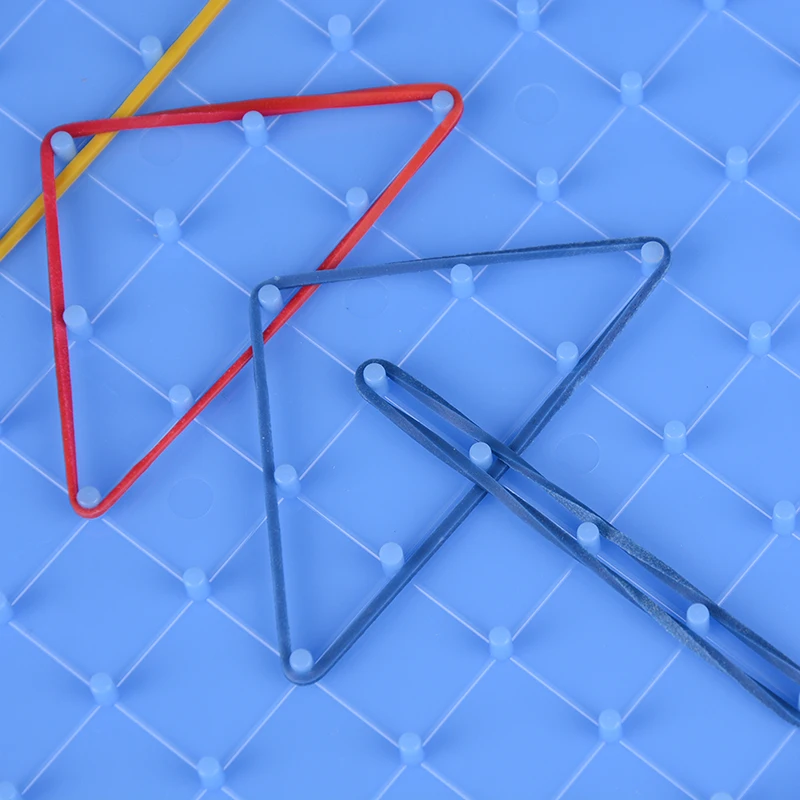 Обучающий инструмент головоломка игра игрушка гвоздика пластиковая пластина