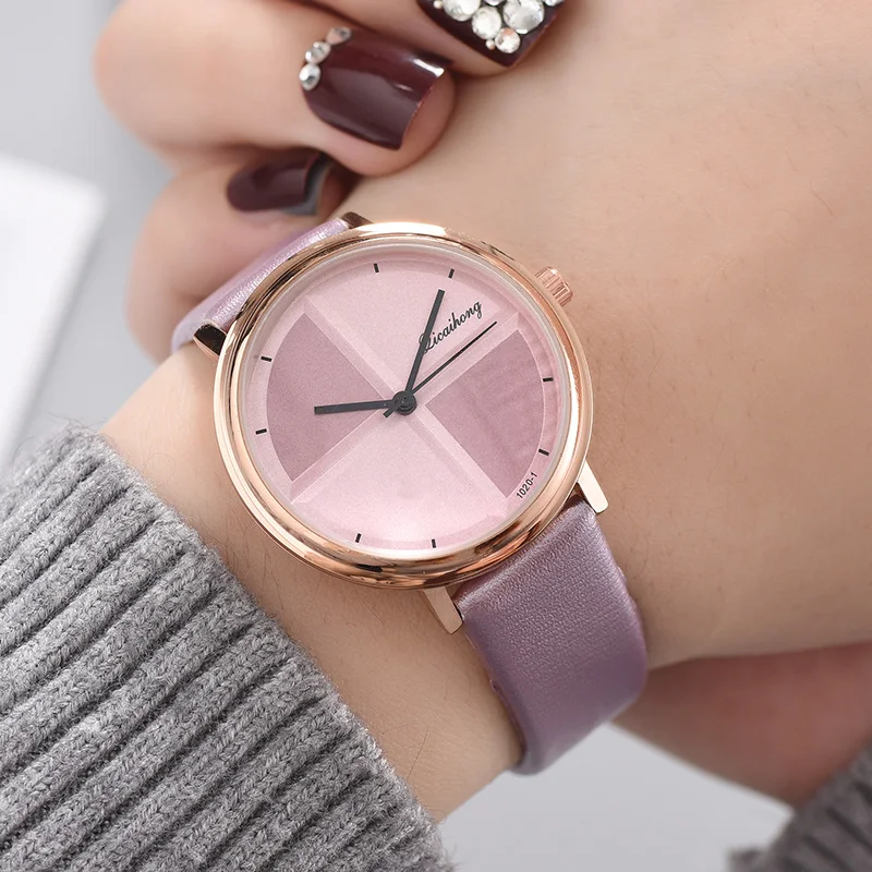 Relogio Feminino новые женские наручные часы Модные Элегантные Простые Женские