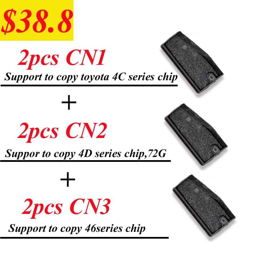 Оригинальный CN1 транспондер чип CN2 и CN3 для CN900/ND900/CN900MINI устройства|chip cn2|chip cn3chip