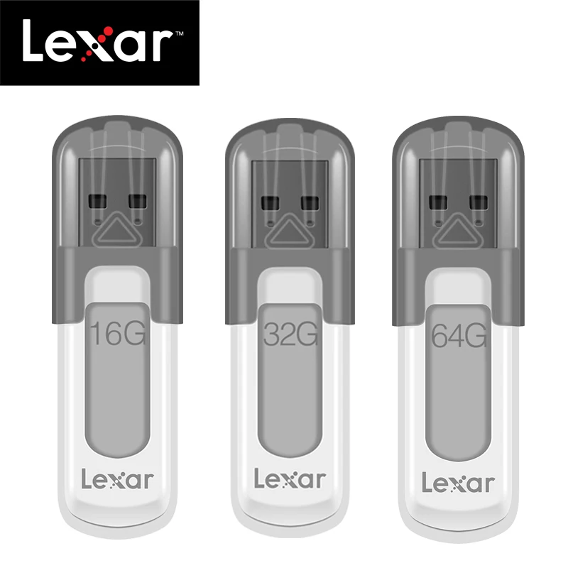 100% Оригинальный Lexar JumpDrive V100 флеш-накопитель USB 3 0 32GB Pen Drive 64GB chiavetta usb 128GB Memory stick |
