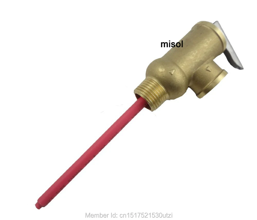 

3/4" DN20 Brass TP Valve, temperature pressure relief valve