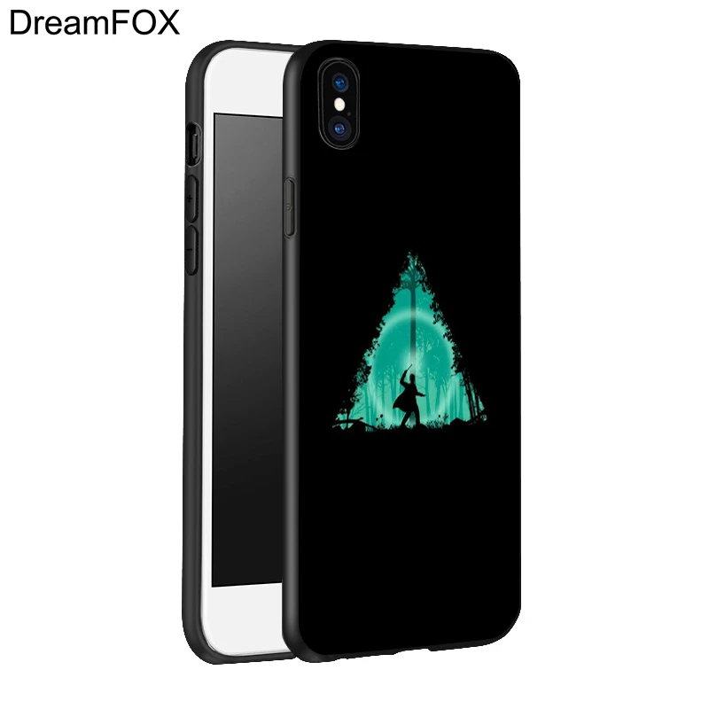 DREAMFOX L374 Гарри Поттер Черный Мягкий ТПУ силиконовый чехол для Apple iPhone XR XS Max X 8 7 6 6S