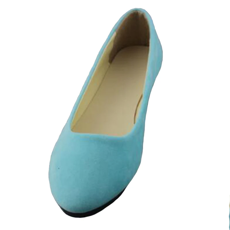 light blue COVOYYAR/ г.; популярные балетки ярких цветов на плоской подошве; женские лоферы с острым носком; Весенняя выразительная повседневная обувь без шнуровки белого цвета; Размеры 35-43; WFS908 - Цвет: light blue