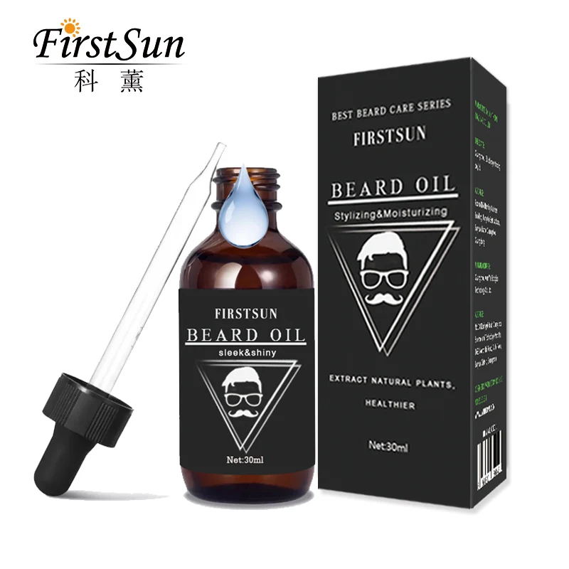 Firstsun Мужская Органическая эссенция для роста волос бороды масло ухода за бородой