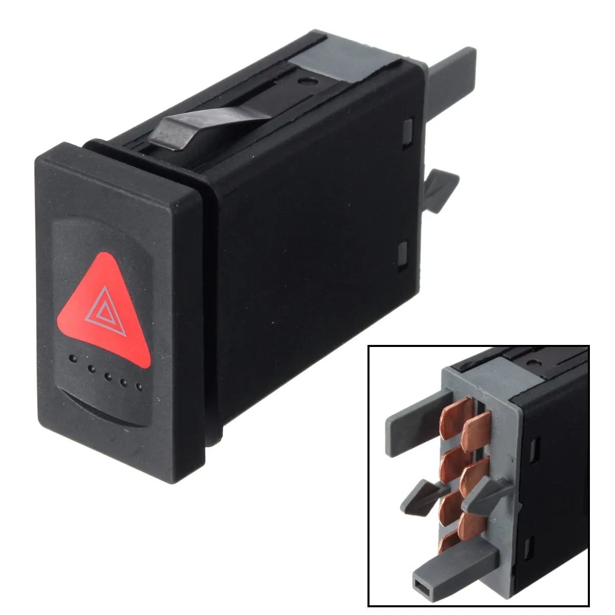 АвариПредупреждение световой индикатор VW Passat 3B0953235D|warning light switch|emergency switchhazard warning