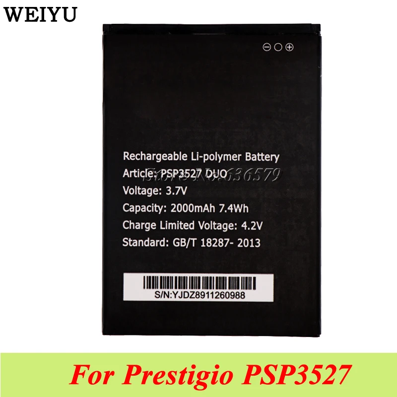Аккумулятор PSP3527 для Prestigio Wize NK3 DUO аккумулятор 2000 мАч | Мобильные телефоны и
