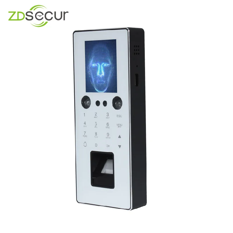 Fingerprint Access control with 1000 face Recognition Time Attendance and Control Machine Keypad ZDF1 | Безопасность и защита