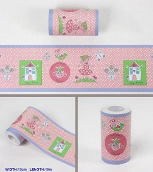 1 шт 10 см* 10 м DIY линия талии самоклеящиеся водонепроницаемые наклейка на уровне талии наклейки на стену гостиной спальня ванная комната, коридор - Цвет: 2