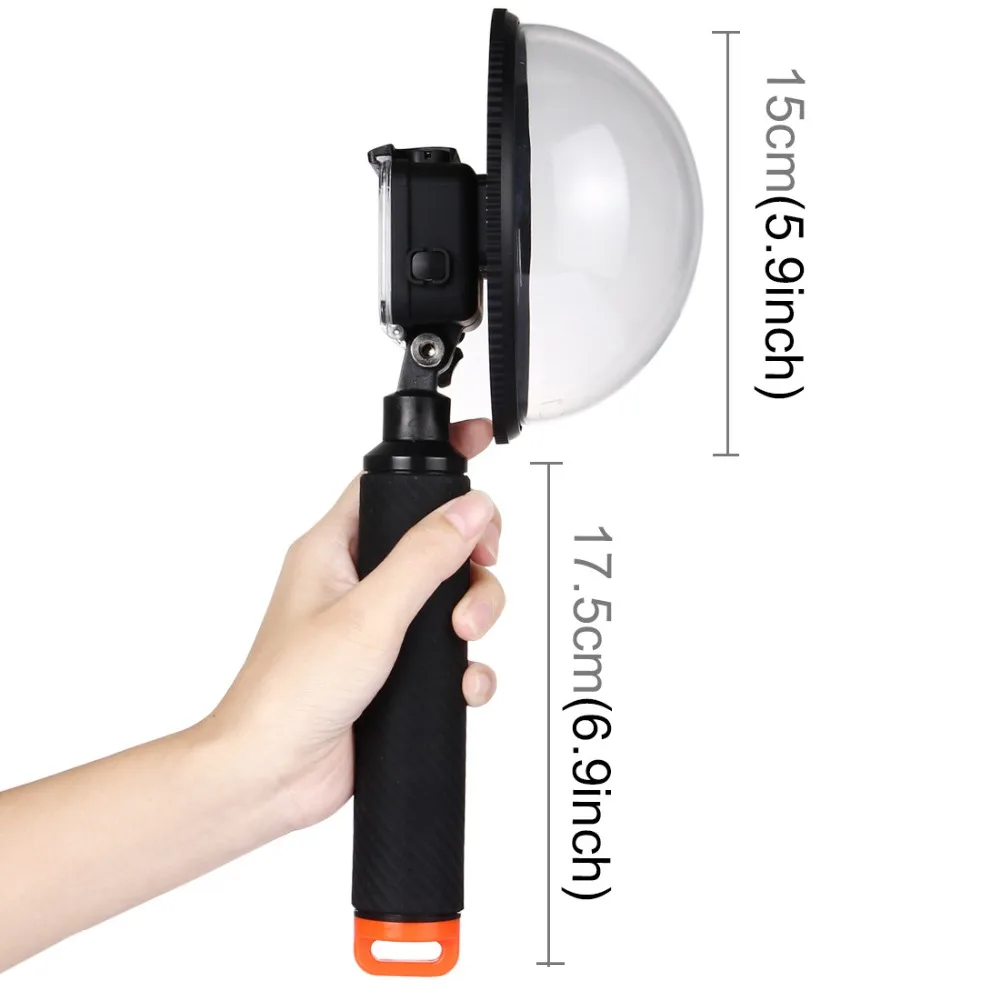 Водонепроницаемый чехол с плавающим куполом для объектива GoPro Hero 4 5 6 |