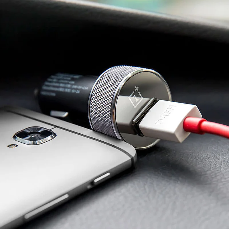 Оригинальное автомобильное зарядное устройство Oneplus Dash для быстрой зарядки 3,4 V~ 5V = 3.5A стандартный 5V = 2A для Oneplus 5 T/5/3 T/3
