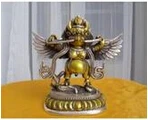 Copper Brass CHINESE crafts decor ation Asian  Exquisite Prata Tibetana Chinesa Budista Garuda lojas de de bronze Prata Tibetano