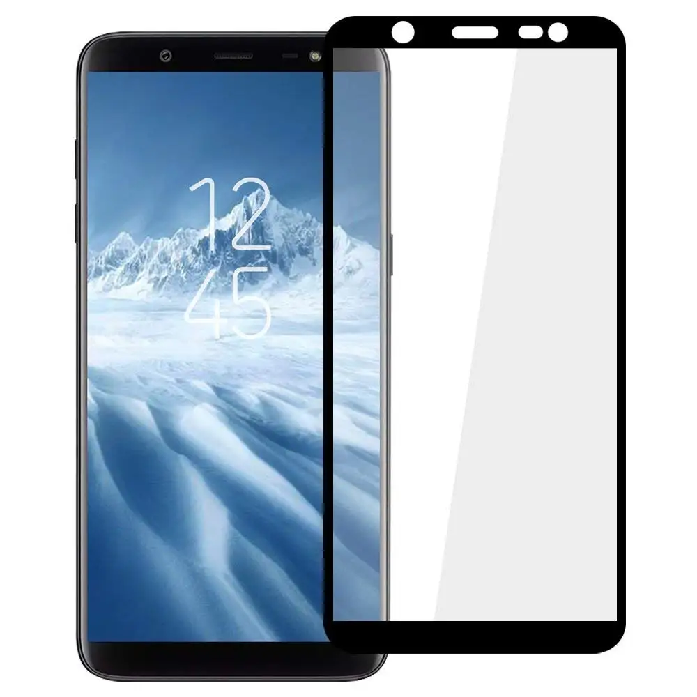 Для Galaxy J8 2018 SM J800F 3D 9H полное покрытие закаленное стекло Защита экрана для Samsung