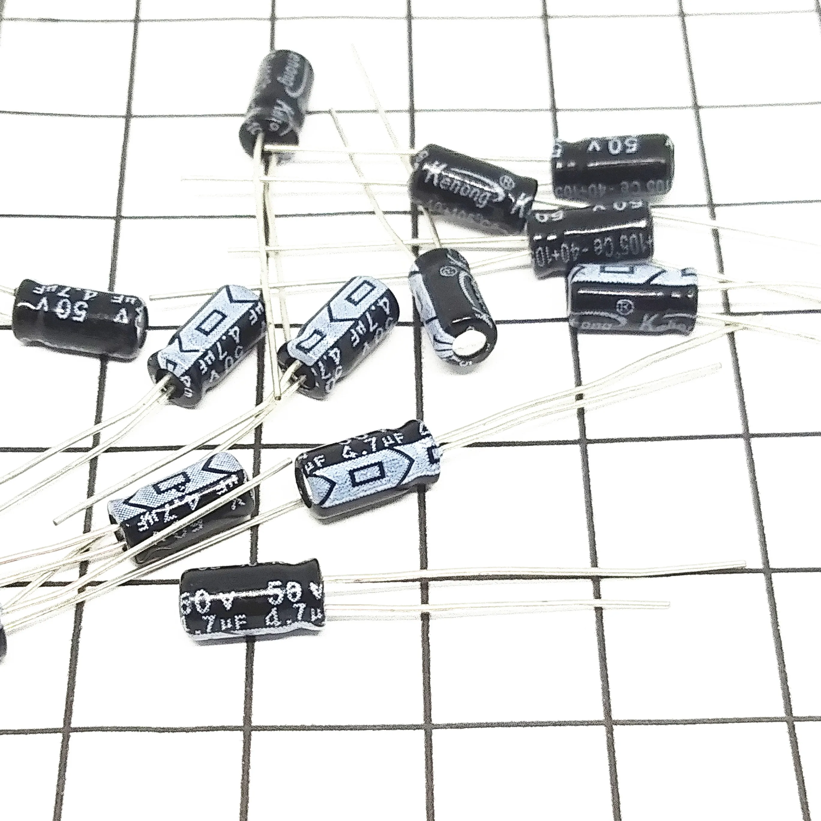 

1000pcs 4.7uF 50V 105C Radial Electrolytic Capacitor 4*7mm USA