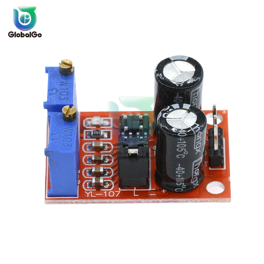 NE555 Adjustable Frequency Pulse Generator Module Stepper Motor Drive Board for Arduino Smart Car Square Wave Signal Control