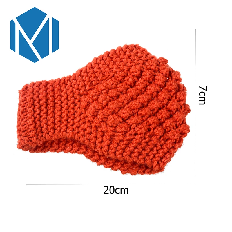 Q MISM трикотажные повязки женские теплые ручной работы крючком Эластичный Тюрбан