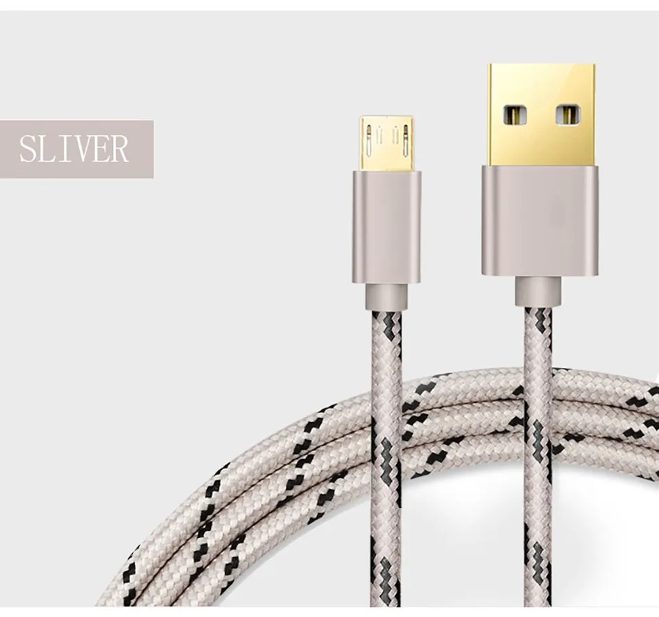QGeeM Micro USB кабель для передачи данных для samsung Xiaomi hua wei Tablet Android usb зарядный шнур 1 м 2 м Micro usb