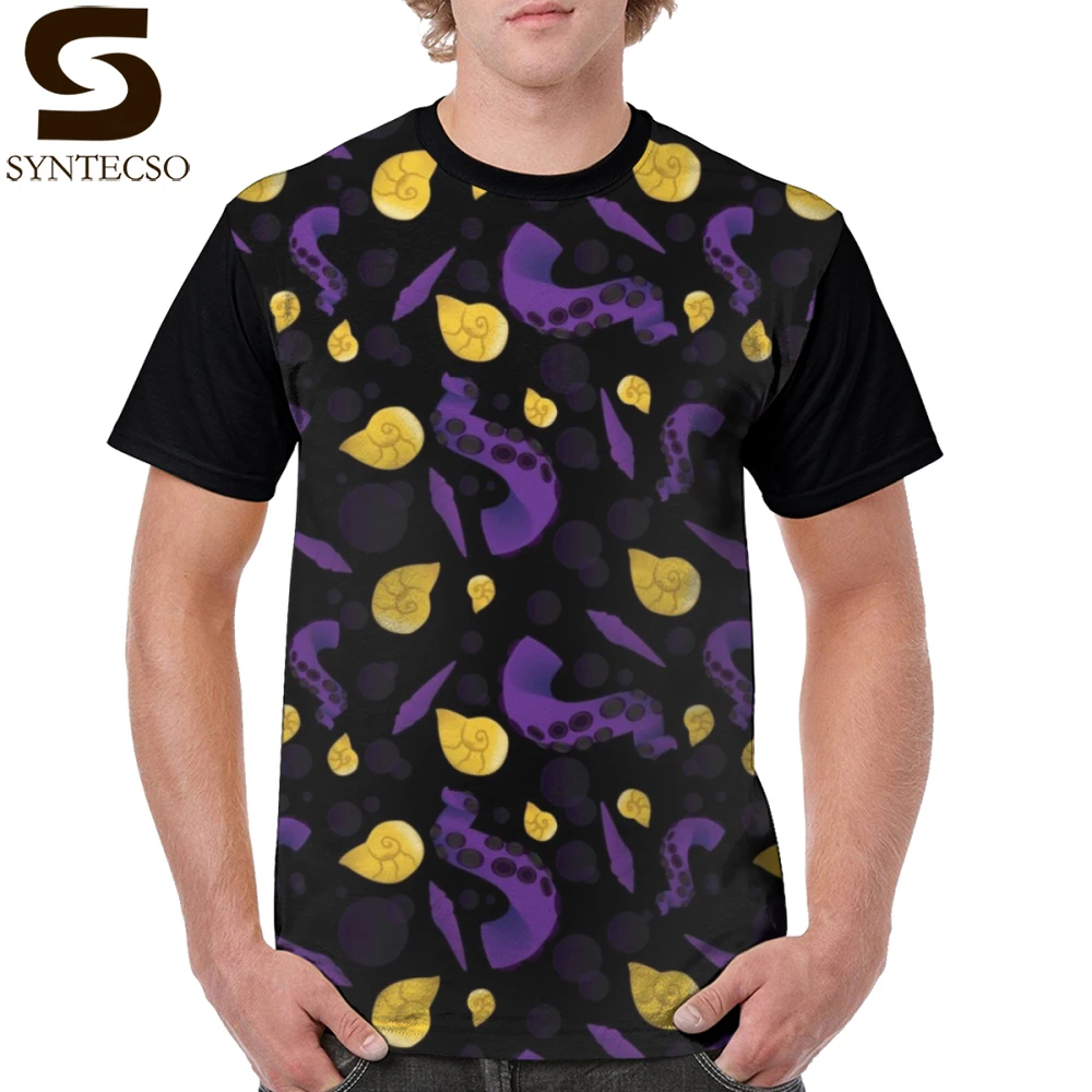 Урсула футболка морской ведьмы значки Футболка модная мужская размера плюс с