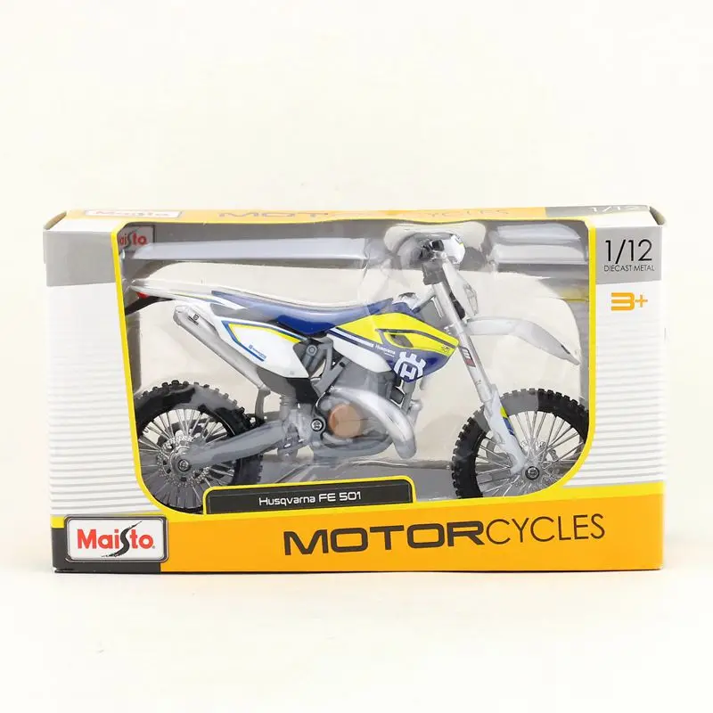 Maisto/1:12 Масштаб/Моделирование литья под давлением модель мотоцикла Игрушка/KTM Husqvarna FE 501 Supercross/деликатная детская игрушка/воротник