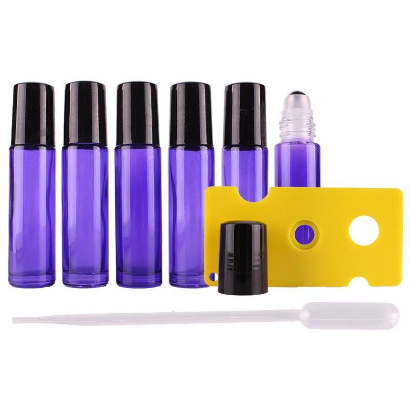 6 шт. флаконы для эфирных масел 10 мл|oil glass|glass oilstainless steel oil bottle |
