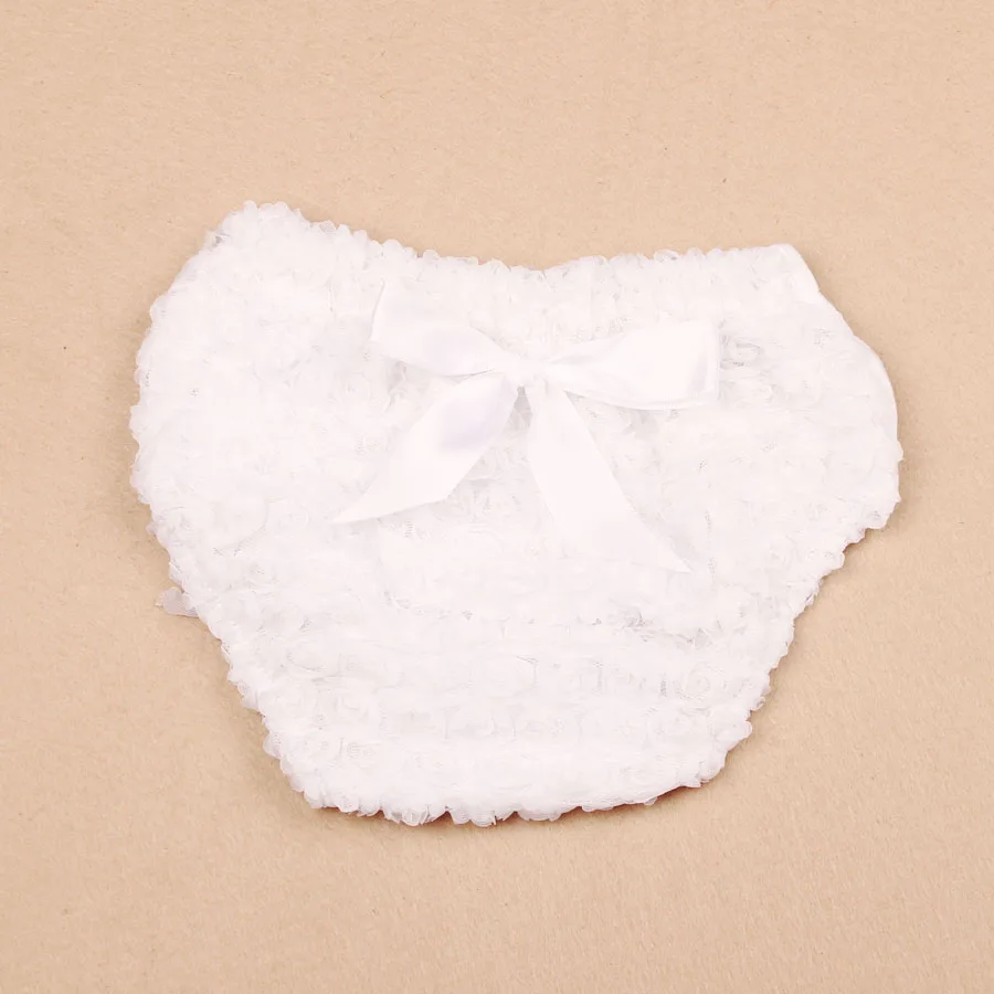 Детские кружевные трусы и повязка на голову с рюшами для девочек комплект