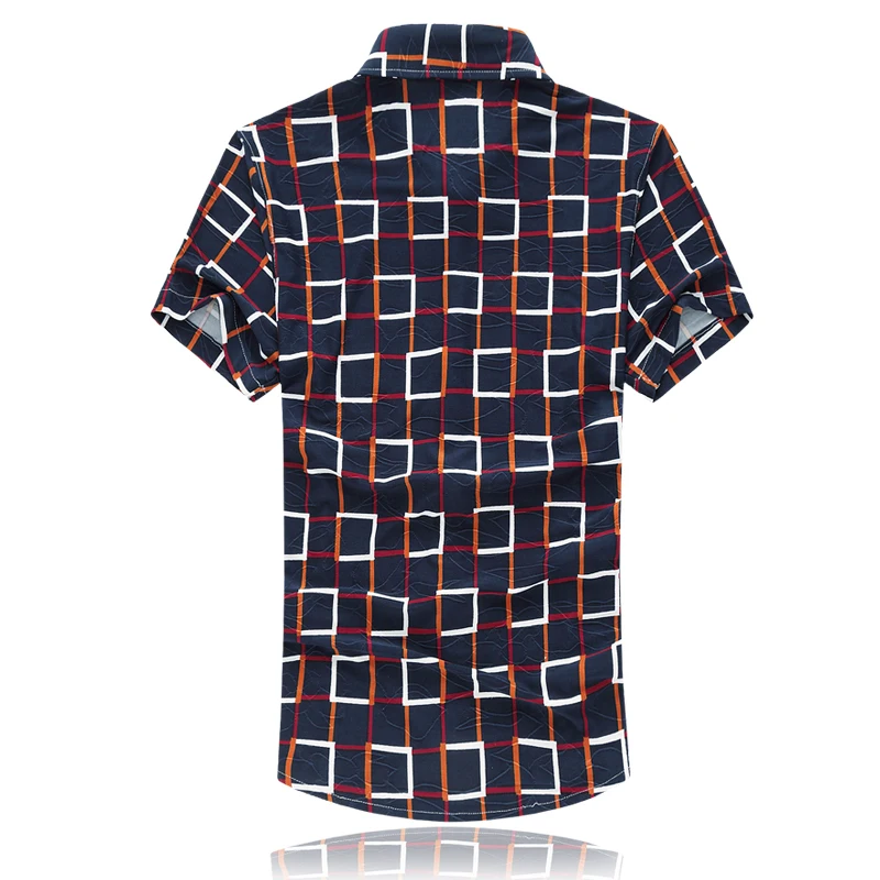 Рубашка LONMMY Мужская в шотландскую клетку из мерсеризованного хлопка