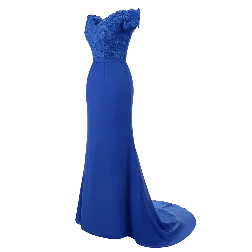 CEEWHY Vestido de Festa шифоновые вечерние платья с вышивкой для выпускного вечера
