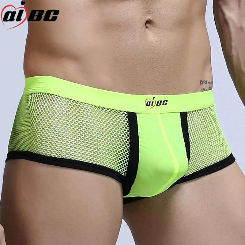 Трусы-боксеры AIBC сексуальные боксеры для мужчин дышащие ультратонкие удобные