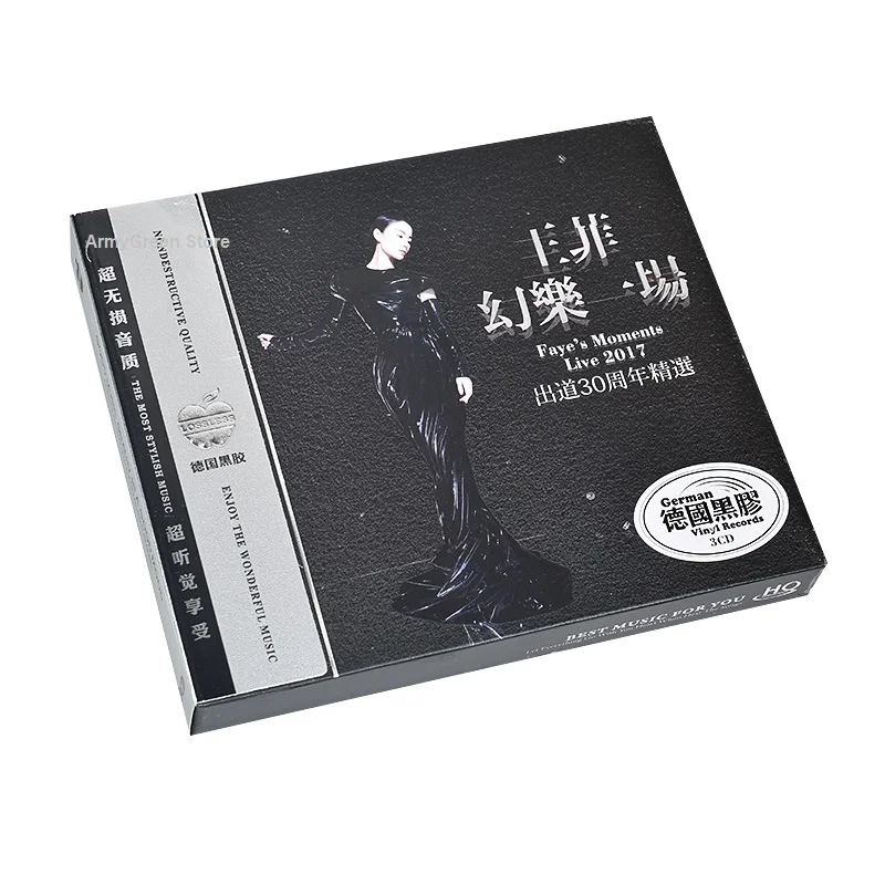 Оригинальный китайский музыкальный CD диск Wang Fei Wong женский певец поп альбом