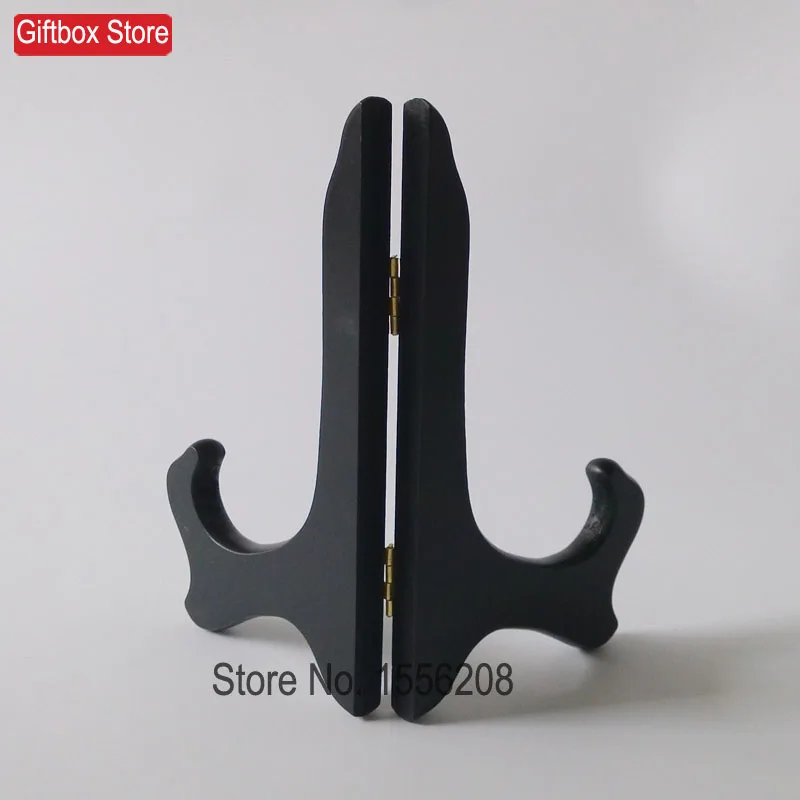 (5 шт./лот) 10 дюймов матовый черный Дисплей Мольберт Держатель для часов Рамки