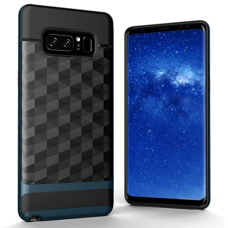 Роскошные геометрический TPU + PC матовый Пластик Гибридный противоударный Прочный