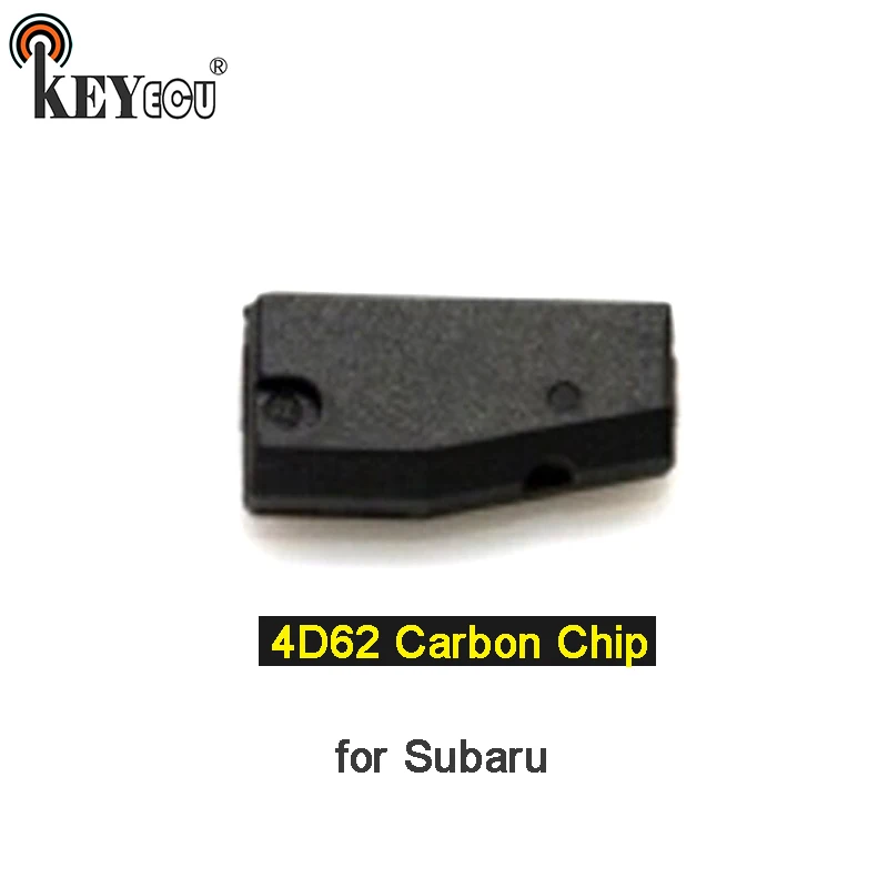 

KEYECU 1x/ 2x 4D62 Chip Transponder Remote key Chip Car key Carbon Chip for Subaru