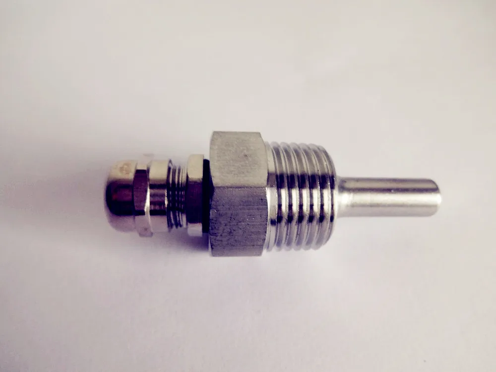 Бесплатная доставка Thermowell. Длина 22 мм резьба 1/2 дюйма (DN15) термометр из