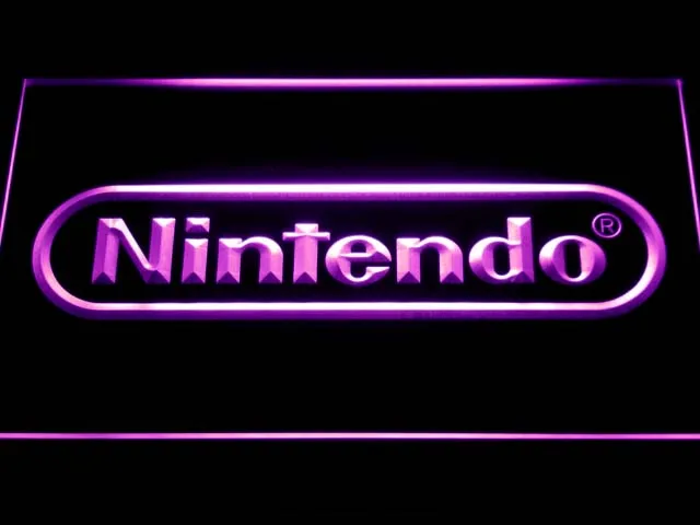 E021 игровая комната Nintendo Бар Пиво светодиодный светильник неоновые световые